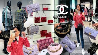 CHANEL 24A Metiers dArt Collection Launch Day 🛍️ Luxury Shopping Vlog with Prices [upl. by Sukram]