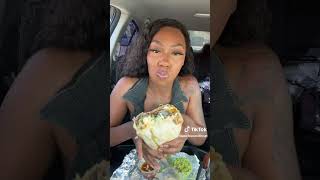 Chipotle short mukbang food chipotle viralvideo [upl. by Noreen826]