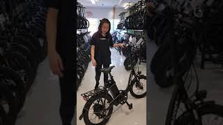 How to remove the battery on THUNDER 20quot STEPTHROUGH FOLDING EBIKE [upl. by Furie900]