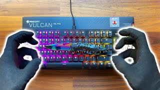 Roccat Vulcan TKL Pro Mechanical Keyboard Unboxing  ASMR [upl. by Riocard771]