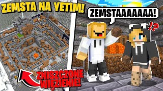 ZNISZCZYŁEM WIĘZIENIE YETIEGO w Minecraft ZEMSTA [upl. by Madriene161]