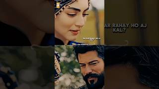 Kia Chal Raha Hy Aj Kal 😀  KuruluşOsman Bala Osman editwithkurulus TurkSultan [upl. by Yeknarf]