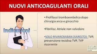 nuovi anticoagulanti orali [upl. by Westbrooke]