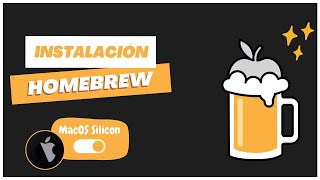 ¿Cómo instalar HOMEBREW en Mac OS 🍎 Procesador Apple Silicon ✅ [upl. by Nylsej]