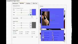 How to make custom myspace layouts [upl. by Nnylharas]