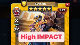 Empires amp Puzzles HoTM Analysis  ☀️ Aviana High IMPACT Hero❗️ [upl. by Iahc223]