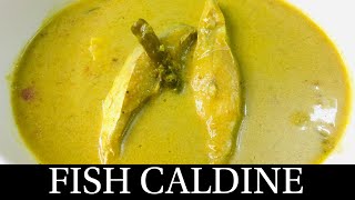 GOAN POMFRET CALDINE RECIPE  FISH CALDINHO RECIPE  BY NATASHA [upl. by Dacey]