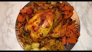 Poulet farci Mamr à la MarocaineRecette SoHadga n°4 [upl. by Ibrahim]