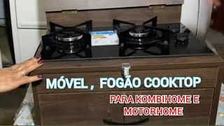 MÓVEL DO FOGÃO COOKTOPPARTE2PARA kOMBIHOME E MOTORHOME [upl. by Lian891]