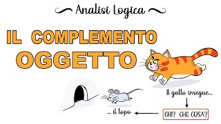 📖✍🏻 ANALISI LOGICA  IL COMPLEMENTO OGGETTO  Complemento Oggetto Interno e Partitivo con Esempi [upl. by Grimes]