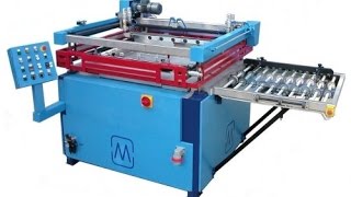 PERFETTA GW  34 Automatic Screen Printing Machine for Wood and Glass [upl. by Hugo313]