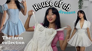 House of CB dresses try on farm collection 🧺 [upl. by Westbrooke]