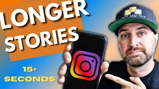 How to Make Instagram Stories Longer Than 15 Seconds [upl. by Chas]