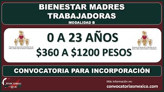 Convocatoria Programa de Apoyo para el Bienestar de las Niñas y Niños Hijos de madres Trabajadoras [upl. by Odraboel551]