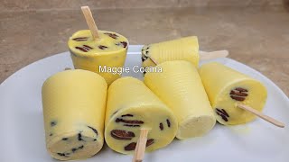 Paletas De Vainilla Extra Cremosas🤤 Maggie Cocina [upl. by Hsiri]