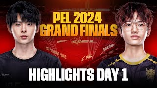 PEL 2024 GRAND FINALS DAY 1 HIGHLIGHTS  NOVA JDE TIANBA STE 4AM DOMINATION  PARABOY QZZ ️‍🔥 [upl. by Naelcm]