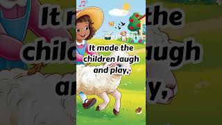 Mary Had a Little Lamb Karaoke with Lyrics │ Nursery Rhyme │Sing and Shine Tunes [upl. by Crispa]