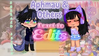 APHMAU Crew  Aphmau EMERALD SECRET react to edits  Gacha Club reaction  Cotton Candy Cat not og [upl. by Ylerebmik]