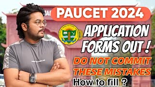 MISTAKES IN FORM❌😱How to fill PAUCET FORMBEST VIDEO ON YOUTUBE paucet [upl. by Hedgcock]