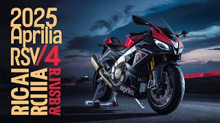 2025 Aprilia RSV4 FactoryFINNALLY UNVEILED [upl. by Aihsal736]