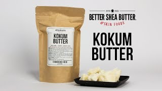 Kokum Butter  Perfect for Soaps  Body Butters  NonComedogenic  Great for Dry Skin [upl. by Ritch669]