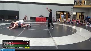 187 Lbs Semis amp 1st Wrestleback 8 Team  Ryder Smith Tennessee Vs Mason Adams Minnesota Storm [upl. by Winnie]