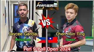 Jaycee Garcia vs Chen Hsin Ting  9Ball Peri Open 2024  Race To 9 [upl. by Tyrrell]