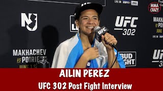 Ailin Perez wants Kayla Harrison reveals what she said after to Joselyne Edwards the fight UFC 302 [upl. by Schach541]