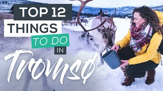 Top 12 Things to do in Tromsø in Winter [upl. by Ehgit748]