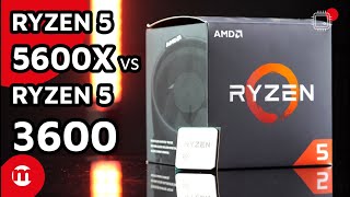 R5 5600X vs R5 3600 w 15 grach [upl. by Luiza747]