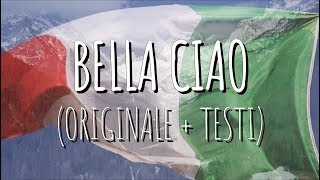 BELLA CIAO Canzone Originale  Testo [upl. by Stern]