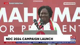 NDC 2024 campaign launch The time has come for us to reset Ghana  John Mahama [upl. by Lynad372]