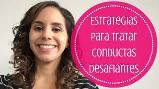 6 estrategias para tratar niños con conductas desafiantes [upl. by Borek]