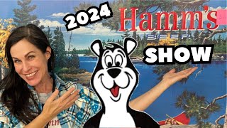 2024 HAMMS Beer Show draws RECORD Attendance with Beer Signs for mancave and Hamms Bear Hamms Beer [upl. by Enid]