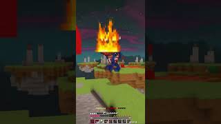 Cleanest movement🤔🤔🤔shorts minecraft fireballfight [upl. by Norda]