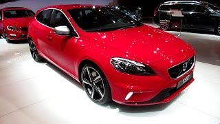 2014 Volvo V40 T5 RDesign  Exterior and Interior Walkaround  2013 Frankfurt Motor Show [upl. by Gromme]