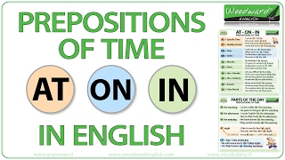 AT ON IN  Prepositions of Time in English [upl. by Storm]