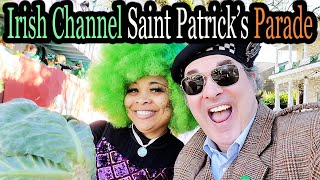 Irish Channel New Orleans St Patricks Day Parade Annual Saint Patricks Parade Tradition Returns [upl. by Thorlay446]