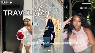 Detty December in Lagos  40 hour flight  Night life dettydecember lagosnigeria travelvlog [upl. by Marielle]