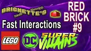 Fast Interactions RED BRICK in LEGO DC SuperVillains Level 9 Part 9 “SeaKing Trouble” [upl. by Wernick139]