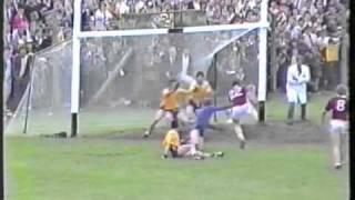 Stephen Joyce Goal  Galway v Rcommon 1986 Connaught SFC Final [upl. by Yzus]