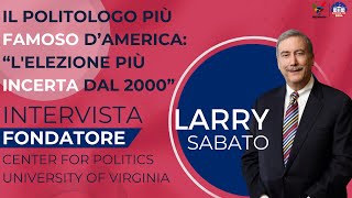 Larry Sabato Perché la sfida HarrisTrump è lelezione più incerta dal 2000 [upl. by Kalinda789]