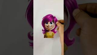 New Hair styles for Joy 🤩 youtubeshorts insideout2 art game hairstyle play yt [upl. by Lingwood792]