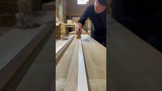 ローラーで圧着 wood woodworking woodwork [upl. by Iegres]