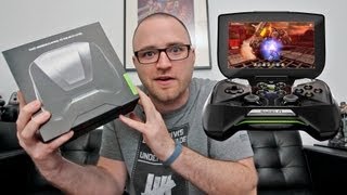 Nvidia Shield Unboxing First Look amp Test [upl. by Altman784]