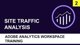 Adobe Analytics Workspace Training 2018  Site Traffic Analysis  Part 2 [upl. by Roth]