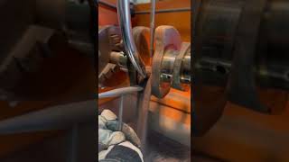 Diesel crankshaft welding submerged arc welding Cummins duramax powerstroke ￼ [upl. by Kamin]