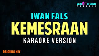 IWAN FALS  KEMESRAAN KARAOKE VERSION [upl. by Gitt686]