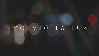 Volvió la Luz Lyric Video [upl. by Aseram]