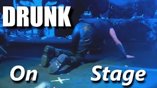 Drunk On Stage┃RockStar FAIL [upl. by Neale]